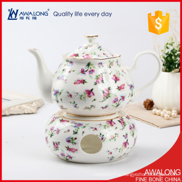 Один чай горшок чай набор с дешевой цене очень красивый дизайн цветок дека